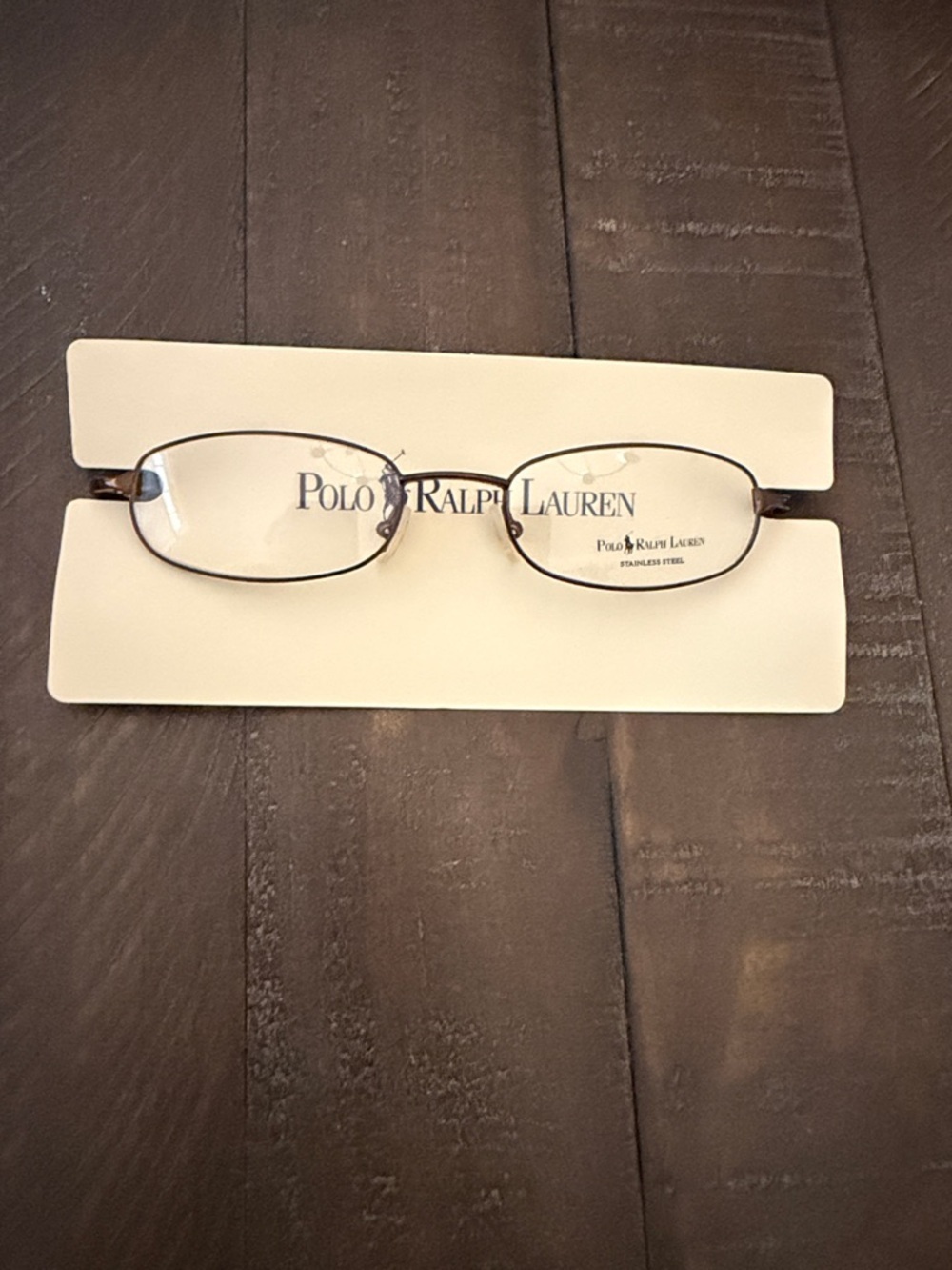 Polo by Ralph Lauren Kids Oval Glasses in Shiny Brown